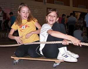 Kleine Sportskanonen enterten die Brandenkopfhalle