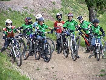Bild Nachwuchsfahrer des Bike-Park Wolfach