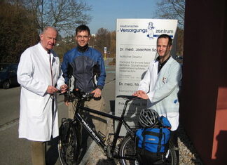 »Copybühler« unterstützt Fahrradrekordler