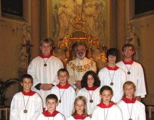 Ministrantenaufnahme in St. Arbogast