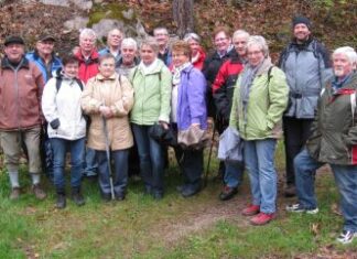 Jahrgang 1944/45 auf Frühjahrswanderung