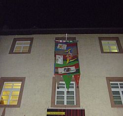 Neue Narrenfahne fürs Museum