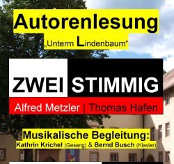 Lesung unterm Lindenbaum im Schlosshof