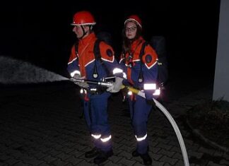 Jugendfeuerwehren proben gemeinsam