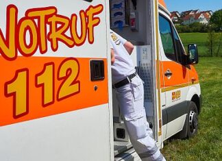 Unfall mit Rettungswagen