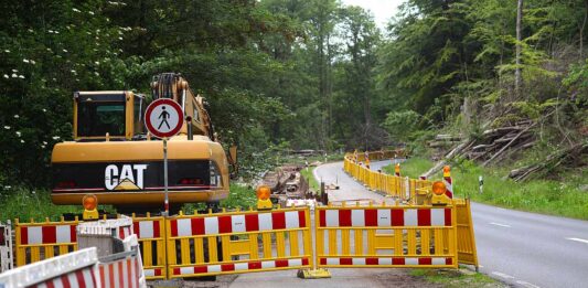 Straßensanierung zwischen Hofstetten und Haslach