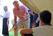 Landrat Frank Scherer: „Zeltlager ist Notlösung!“