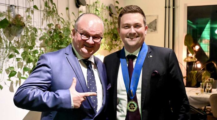 Rotary-Club Ortenau-Liberty: Tobias Fischer übernimmt das Ruder